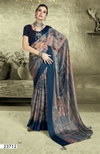 Nesta Vol 3 By Vallabhi Floral Printed Brasso Saree Suppliers In India